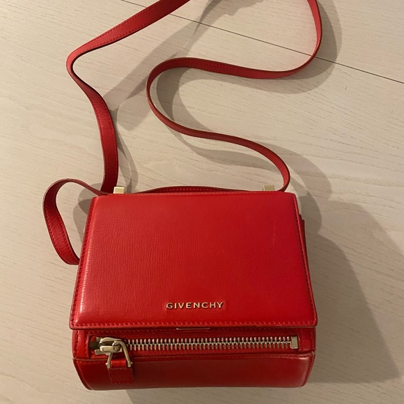 Givenchy Handbags - Givenchy Classic Red Crossbody. Dust Bag Included.